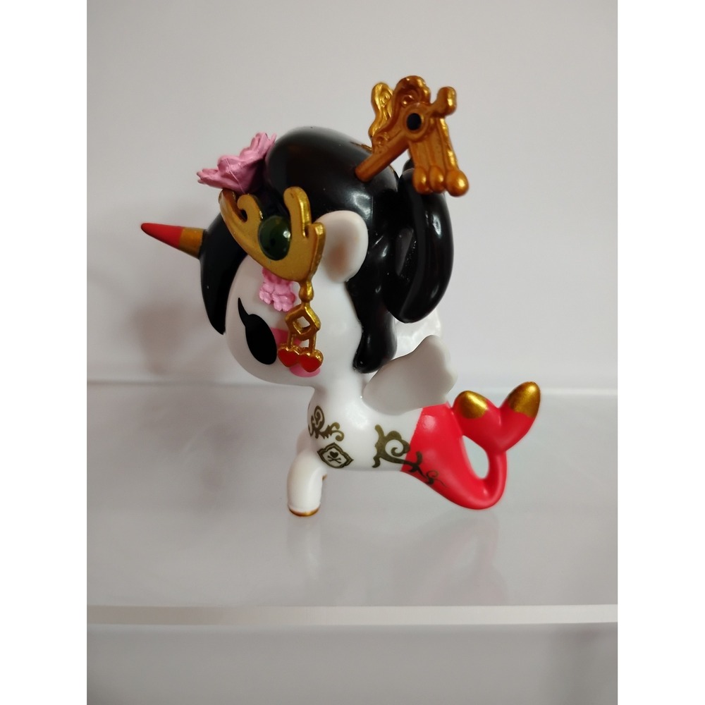 Tokidoki Mermicorno Series 3 Oubao Vinyl Figure White Red Gold Collectible Toy